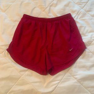 Women's Dri-Fit Nike Shorts, Deep Hot Pink, Size Large